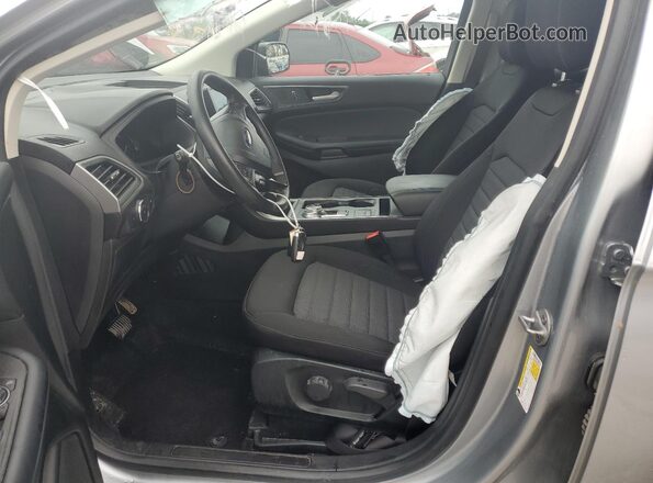 2FMPK4G94NBA90436 2022 FORD EDGE Silver Front interior view