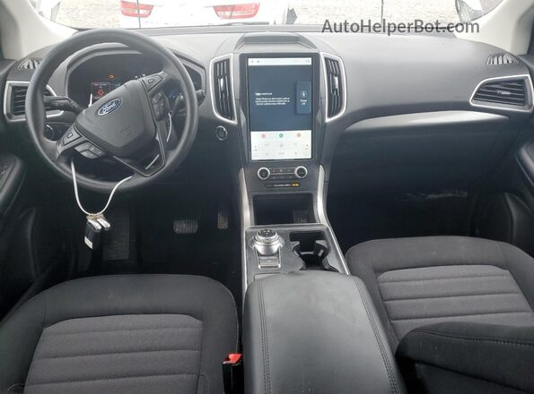 2FMPK4G94NBA90436 2022 FORD EDGE Silver Dashboard view