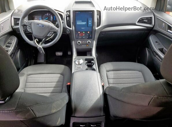 2FMPK4G95NBA63259 2022 FORD EDGE Black Vista del salpicadero