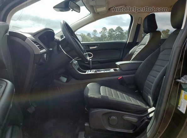2FMPK4G95NBA63259 2022 FORD EDGE Black Vista interior delantera