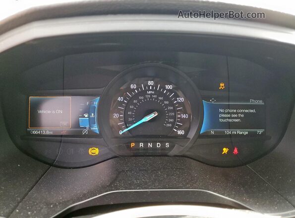 2FMPK4G95NBA63259 2022 FORD EDGE Black Vista del cuadro de instrumentos