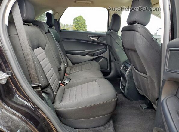 2FMPK4G95NBA63259 2022 FORD EDGE Black Vista interior trasera