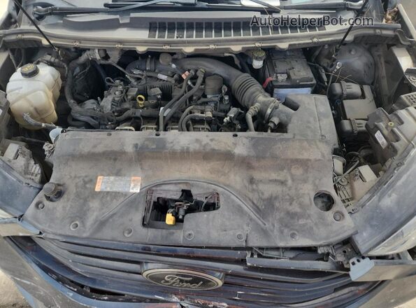 2FMPK4G97NBA67233 2022 FORD EDGE Charcoal Սալոնի հետևի տեսք