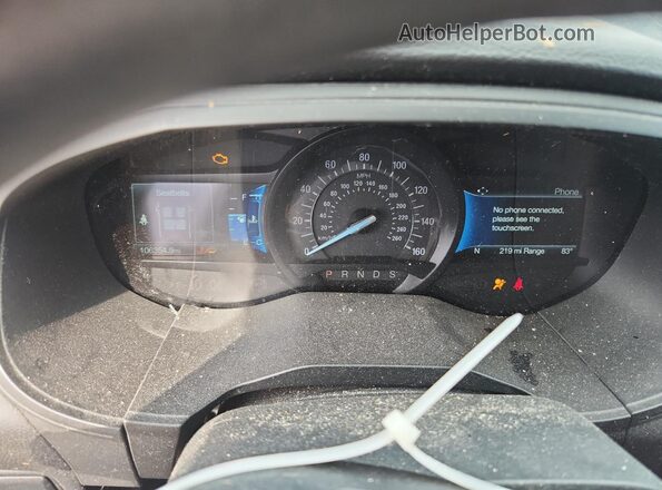 2FMPK4G97NBA67233 2022 FORD EDGE Charcoal Սարքավորումների վահանակի տեսք