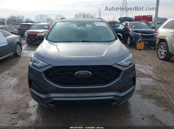 2FMPK4G97NBB14227 2022 FORD EDGE Gray ხელსაწყოთა პანელის ხედი