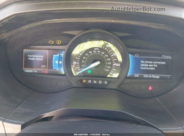2FMPK4G9XRBA28660 2024 FORD EDGE Dark Blue უკანა სავარძლების ხედი