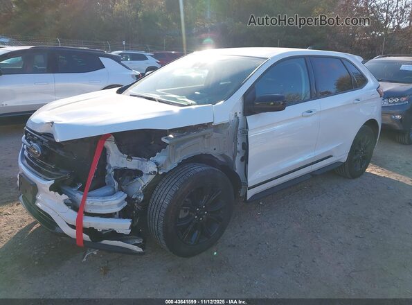 2FMPK4G9XRBB10159 2024 FORD EDGE Белый Передняя левая четверть