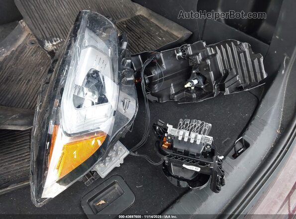 2FMPK4J90LBB54459 2020 FORD EDGE Темно-бордовый Вид щитка приборов