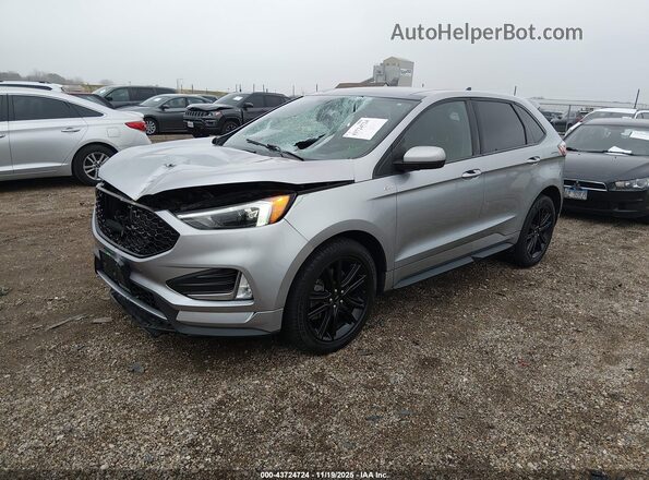 2FMPK4J91NBA95991 2022 FORD EDGE Silver Передня ліва чверть
