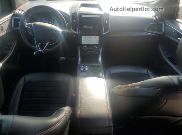 2FMPK4J91RBA18298 2024 FORD EDGE Black Вид панелі приладів