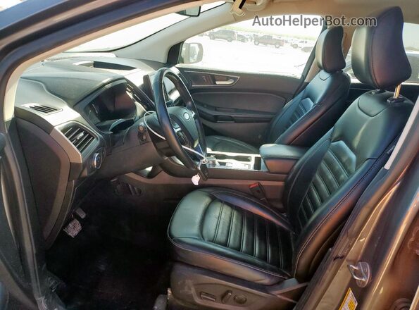2FMPK4J92NBA38991 2022 FORD EDGE Серый Вид салона спереди
