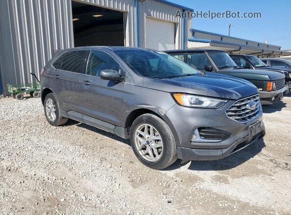 2FMPK4J92NBA38991 2022 FORD EDGE Серый Передняя правая четверть