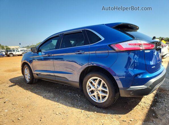 2FMPK4J93NBA52768 2022 FORD EDGE Blue Tył lewy