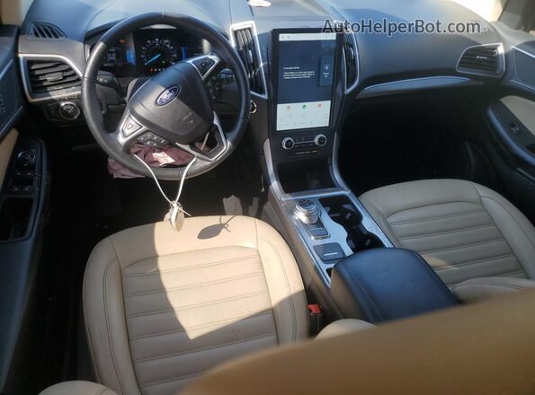 2FMPK4J94NBA93202 2022 FORD EDGE Gray Вид панелі приладів