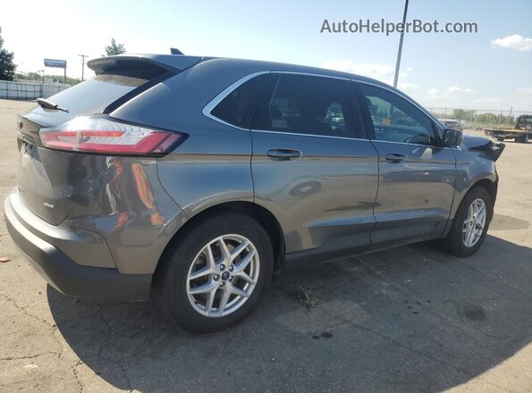 2FMPK4J94NBA93202 2022 FORD EDGE Gray Задня права чверть