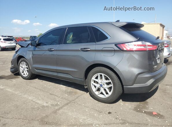 2FMPK4J94NBA93202 2022 FORD EDGE Gray Задня ліва чверть