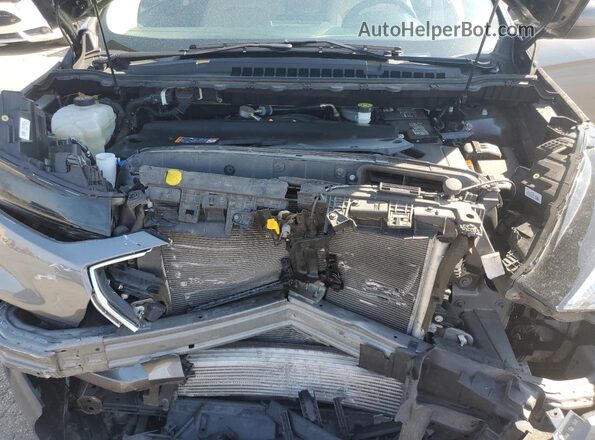 2FMPK4J94NBA93202 2022 FORD EDGE Gray Вид підкапотного простору