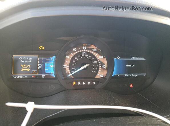 2FMPK4J94RBA50761 2024 FORD EDGE Серый Вид щитка приборов