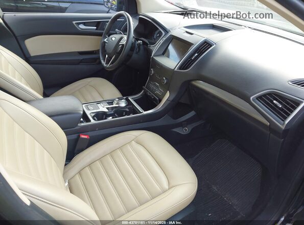 2FMPK4J95LBA92475 2020 FORD EDGE Black Front interior view