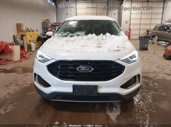 2FMPK4J95LBB51380 2020 FORD EDGE White Vista interior trasera