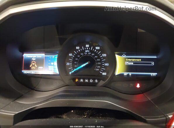 2FMPK4J95LBB51380 2020 FORD EDGE White Vista de los asientos traseros
