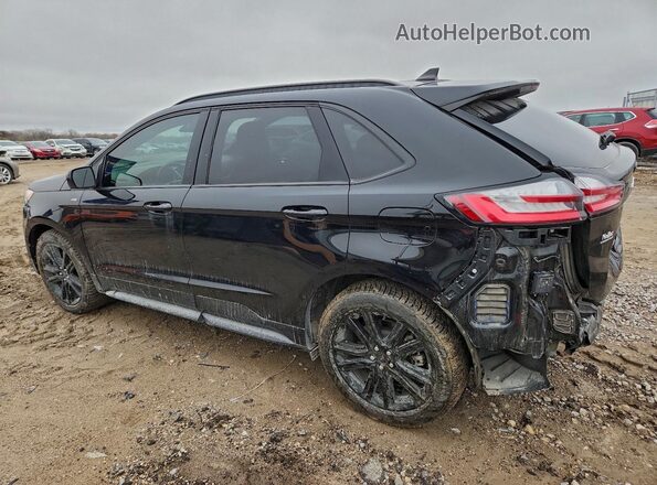 2FMPK4J95NBA22834 2022 FORD EDGE Black Tył lewy