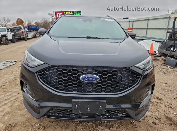 2FMPK4J95NBA22834 2022 FORD EDGE Black Widok z przodu
