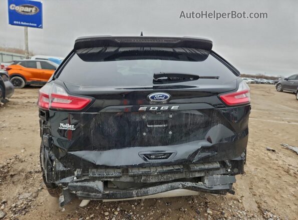 2FMPK4J95NBA22834 2022 FORD EDGE Black Widok z tyłu