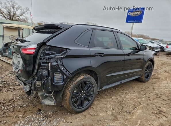 2FMPK4J95NBA22834 2022 FORD EDGE Black Tył prawy