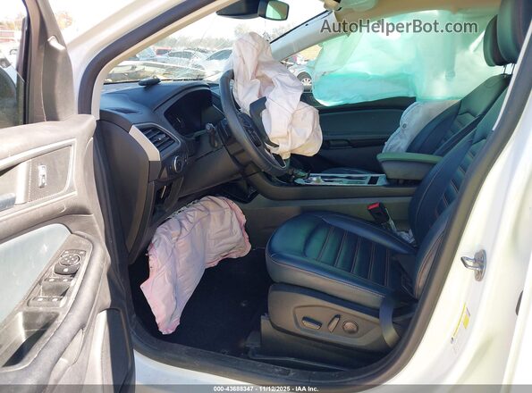 2FMPK4J95NBA22929 2022 FORD EDGE White Vista interior delantera