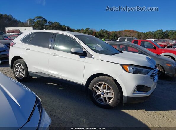2FMPK4J95NBA91247 2022 FORD EDGE White უკანა სალონის ხედი
