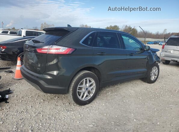 2FMPK4J95NBB11710 2022 FORD EDGE Зеленый Задняя правая четверть