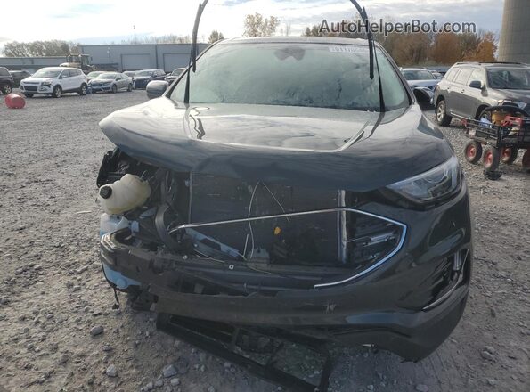 2FMPK4J95NBB11710 2022 FORD EDGE Зеленый Вид спереди