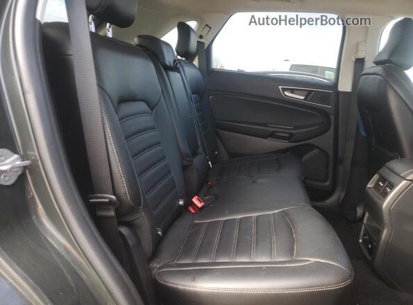 2FMPK4J95NBB11710 2022 FORD EDGE Зеленый Вид задней части салона