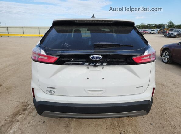 2FMPK4J95PBA00688 2023 FORD EDGE White Հետևի տեսք
