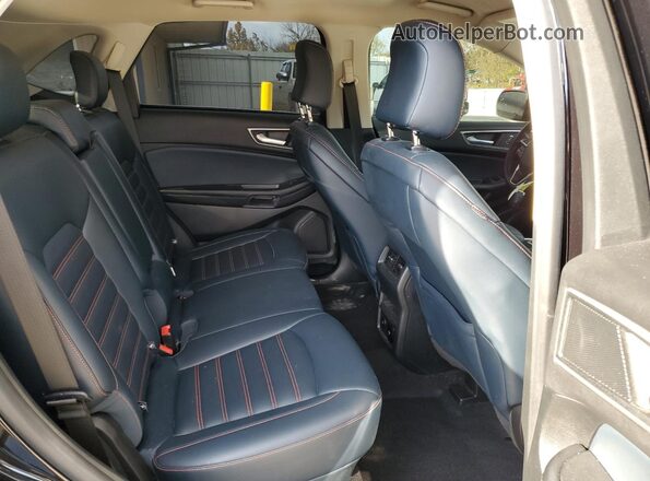 2FMPK4J96NBB09190 2022 FORD EDGE Black Vista interior trasera
