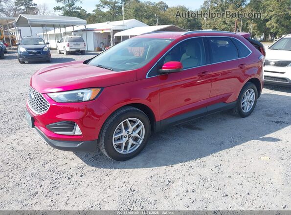 2FMPK4J96PBA42352 2023 FORD EDGE Red Передня ліва чверть