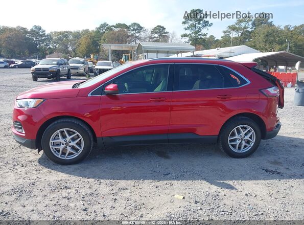 2FMPK4J96PBA42352 2023 FORD EDGE Red Вид задньої частини салону