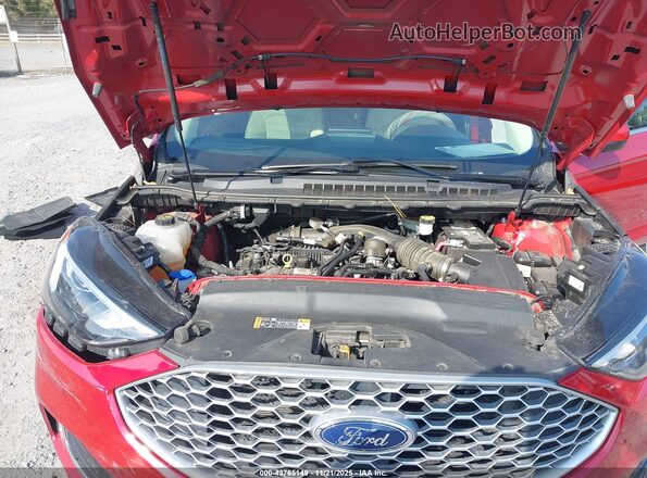 2FMPK4J96PBA42352 2023 FORD EDGE Red Вид ззаду