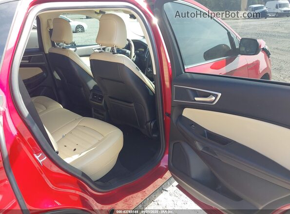 2FMPK4J96PBA42352 2023 FORD EDGE Red Вид наклейки з VIN-кодом