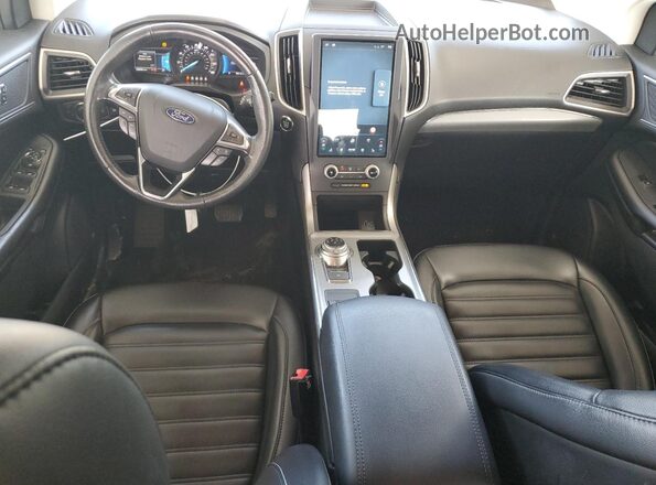 2FMPK4J97NBA17201 2022 FORD EDGE Red Առջևի վահանակի տեսք