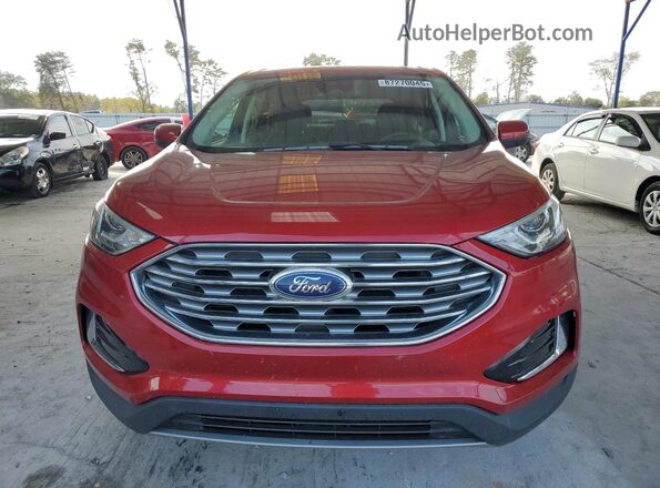 2FMPK4J97NBA17201 2022 FORD EDGE Red Դիմացի տեսք