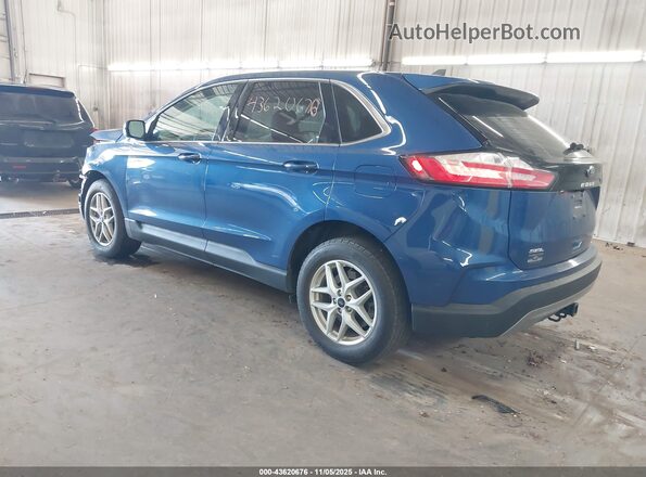 2FMPK4J97PBA22238 2023 FORD EDGE Blue Tył lewy