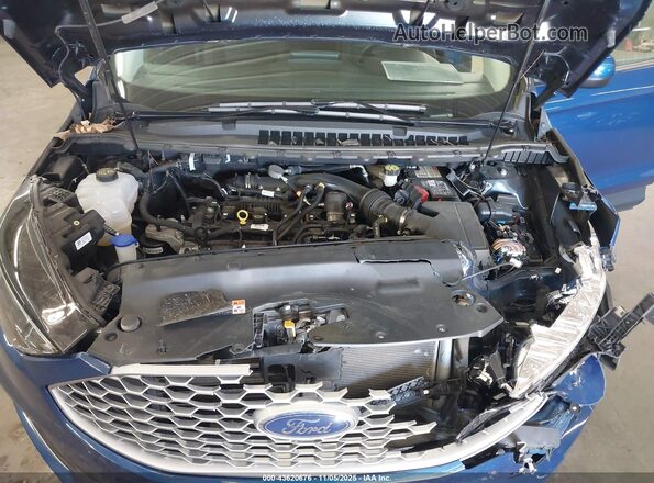 2FMPK4J97PBA22238 2023 FORD EDGE Blue Widok z tyłu