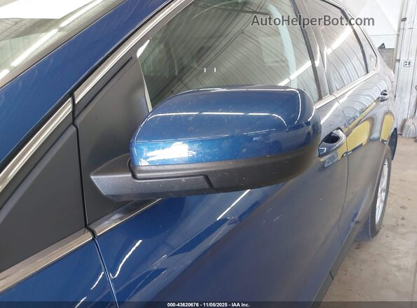 2FMPK4J97PBA22238 2023 FORD EDGE Blue Widok zestawu wskaźników