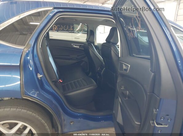 2FMPK4J97PBA22238 2023 FORD EDGE Blue Widok naklejki z numerem VIN
