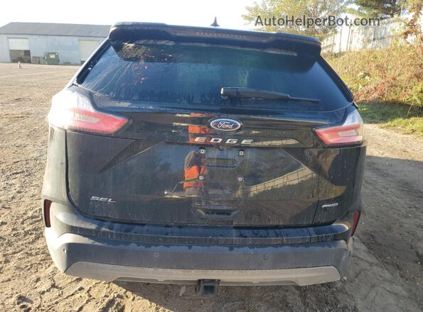 2FMPK4J97RBA55999 2024 FORD EDGE Black Вид ззаду