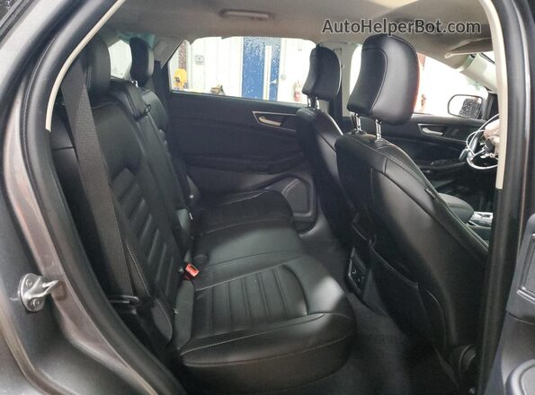 2FMPK4J98MBA65143 2021 FORD EDGE Gray Rear interior view