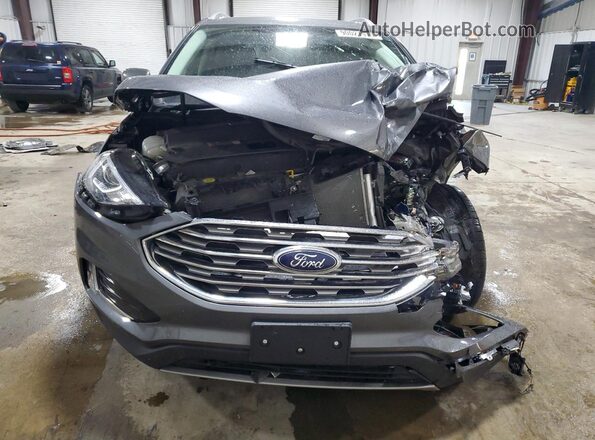 2FMPK4J98MBA65143 2021 FORD EDGE Gray Front view