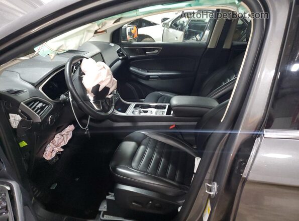 2FMPK4J98MBA65143 2021 FORD EDGE Gray Front interior view